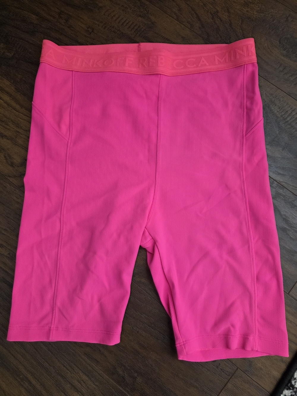 Rebecca Minkoff Women's Hot Pink Active Shorts